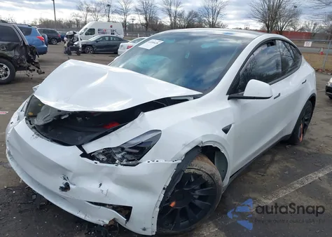 2023 Tesla Model Y Awd/Long Range Dual Motor All-Wheel Drive from USA, damaged, VIN 7SAYGDEE7PA191339